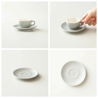 [ORIGAMI JAPAN] Volcano Đĩa sứ Origami Espresso Saucer 128mm