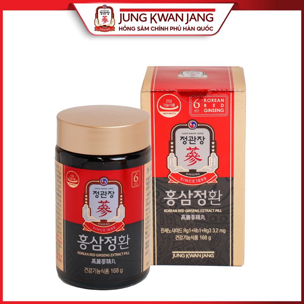 Ảnh Viên Tinh Chất Hồng Sâm KGC Jung Kwan Jang Extract Pills (168g x 800 viên cứng) 1