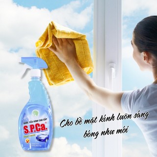 Nước rửa kính cao cấp chính hãng S.P.Ca Siêu Sạch Chống Mờ Và Bám Bụi - SPCa000020