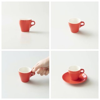 [ORIGAMI JAPAN] Volcano Ly sứ Origami Espresso Cup 90ml uống trà cà phê