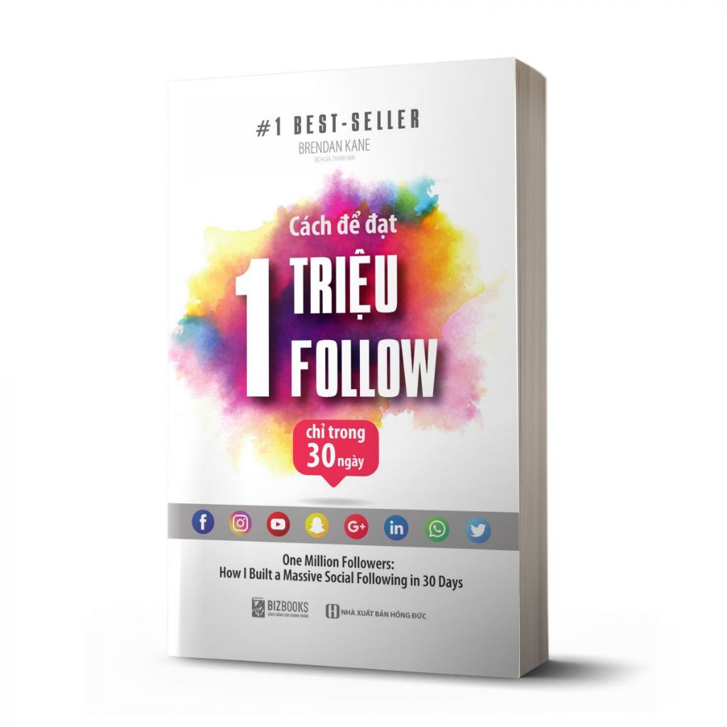 SÁCH 101 điều nên biết để trở thành Youtuber triệu views & Cách để đạt 1 triệu follow chỉ trong 30 ngày