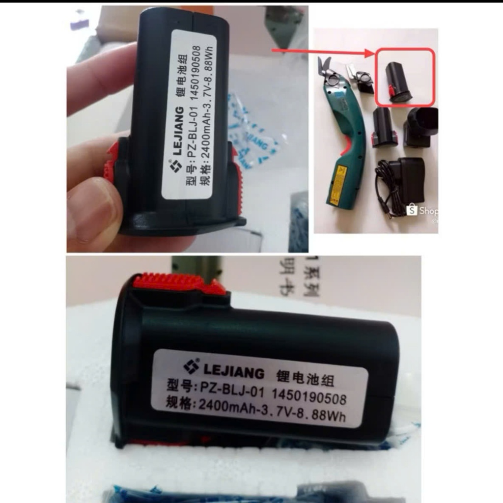 Phụ kiện phích cắm và sạc pin máy cắt vải chuyên dụng cầm tay Lejiang YJ-C1