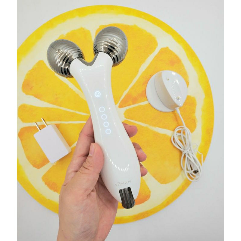 YAMAN WAVY EP-15 家庭用美容器 YAMAN WAVY 美顔ローラー 充電器付き EP-15