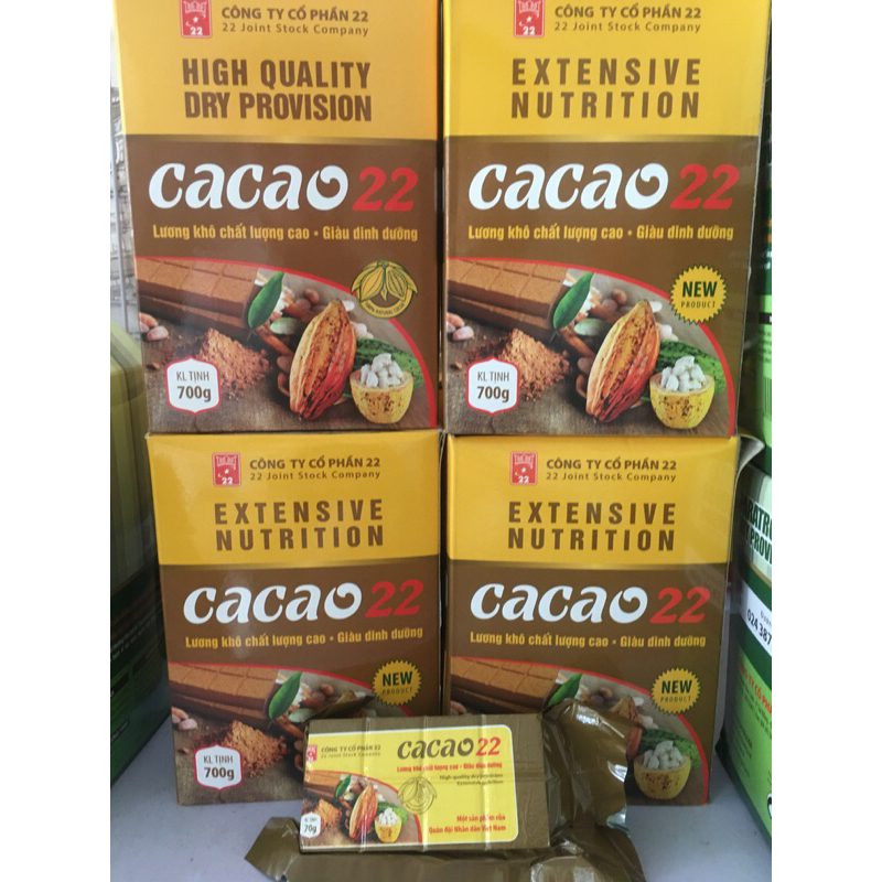Thùng lương khô Cacao 4,2kg(6hộp)