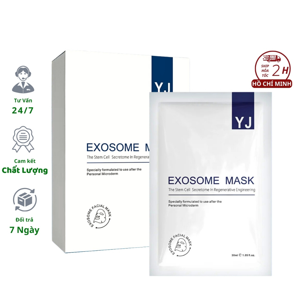 Mặt Nạ Exosome Mask The Stem Cell Yuejin Hộp 10 Miếng x 30ml Mặt Nạ ...