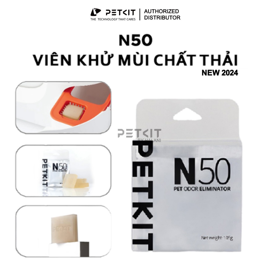 Ảnh Hộp Sáp Khử Mùi N50.20 gồm 3 viên Cho Máy Vệ Sinh, Máy Dọn Phân Tự Động Petkit Pura Max 4