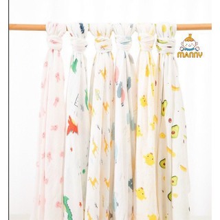 Khăn tắm quấn 100% sợi tre 120x120cm cho bé