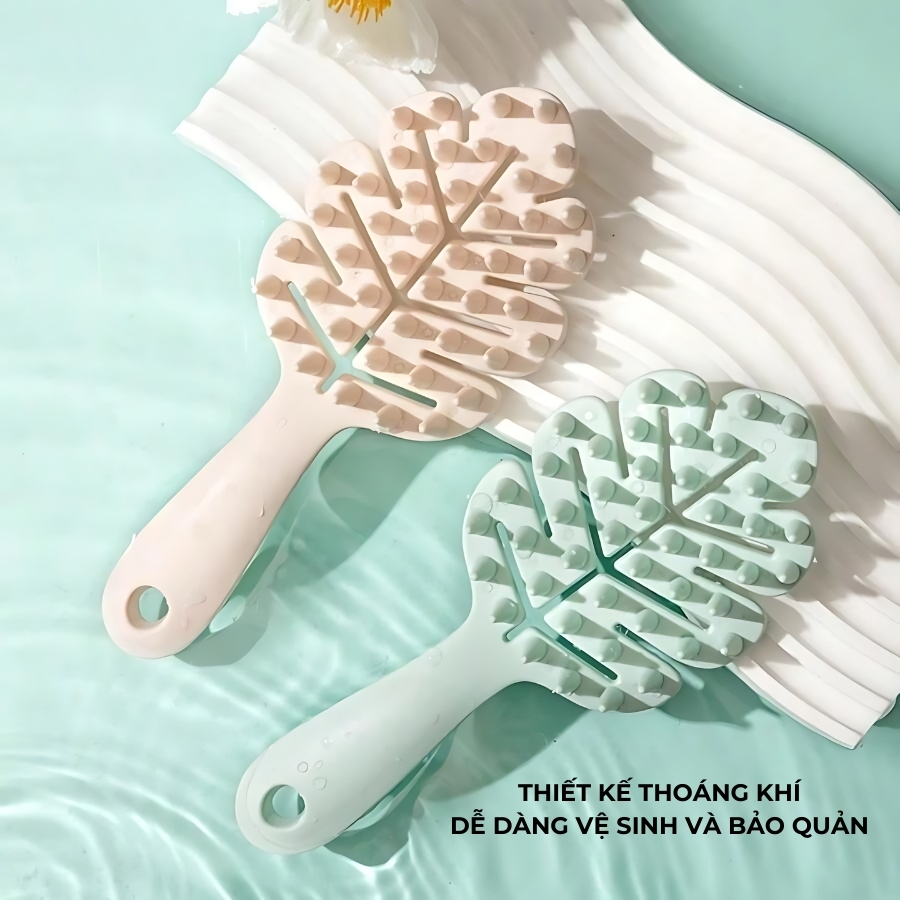 Lược Gội Đầu Cầm Tay, Lược Massage Đầu Tiện Lợi