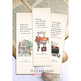 Set 3 bookmark kèm lời nhắn yêu thương - Nhà Sách An Thư