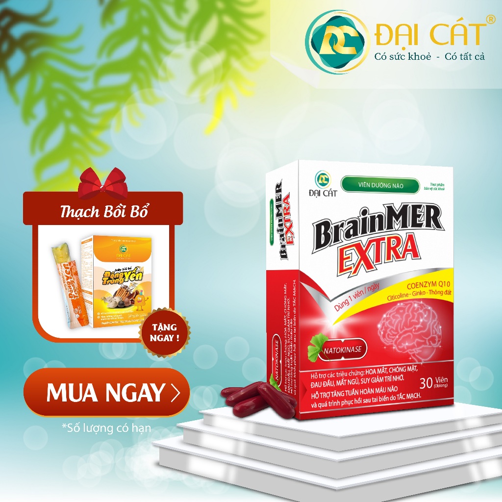 Viên dưỡng não Brainmer Extra | Shopee Việt Nam