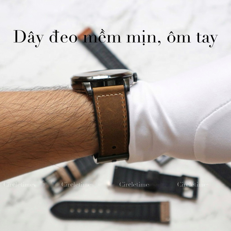 Dây đồng hồ Hybrid size 20 và 22 dành cho đồng hồ thông minh và truyền thống | BigBuy360 - bigbuy360.vn