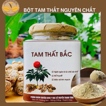 [HÀNG CAO CẤP] Bột Tam Thất Bắc Nguyên Chất Y Học Cổ Truyền Thanh Tùng