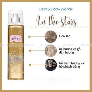Xịt thơm toàn thân Bath And Body Works in the stars hương thơm sang trọng chai 236ml