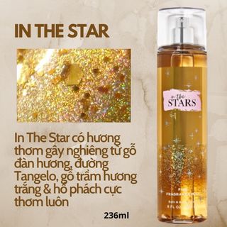 Xịt thơm toàn thân Bath And Body Works in the stars hương thơm sang trọng chai 236ml