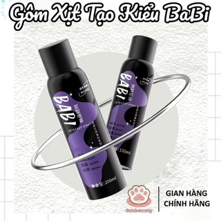 Gôm Xịt Tạo Phồng Chân Tóc BABI Loại Xịn, Xịt Phồng Tóc Tạo Kiểu Giữ Nếp Dài Lâu, Bồng Bềnh Tự Nhiên