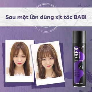 Gôm Xịt Tạo Phồng Chân Tóc BABI Loại Xịn, Xịt Phồng Tóc Tạo Kiểu Giữ Nếp Dài Lâu, Bồng Bềnh Tự Nhiên