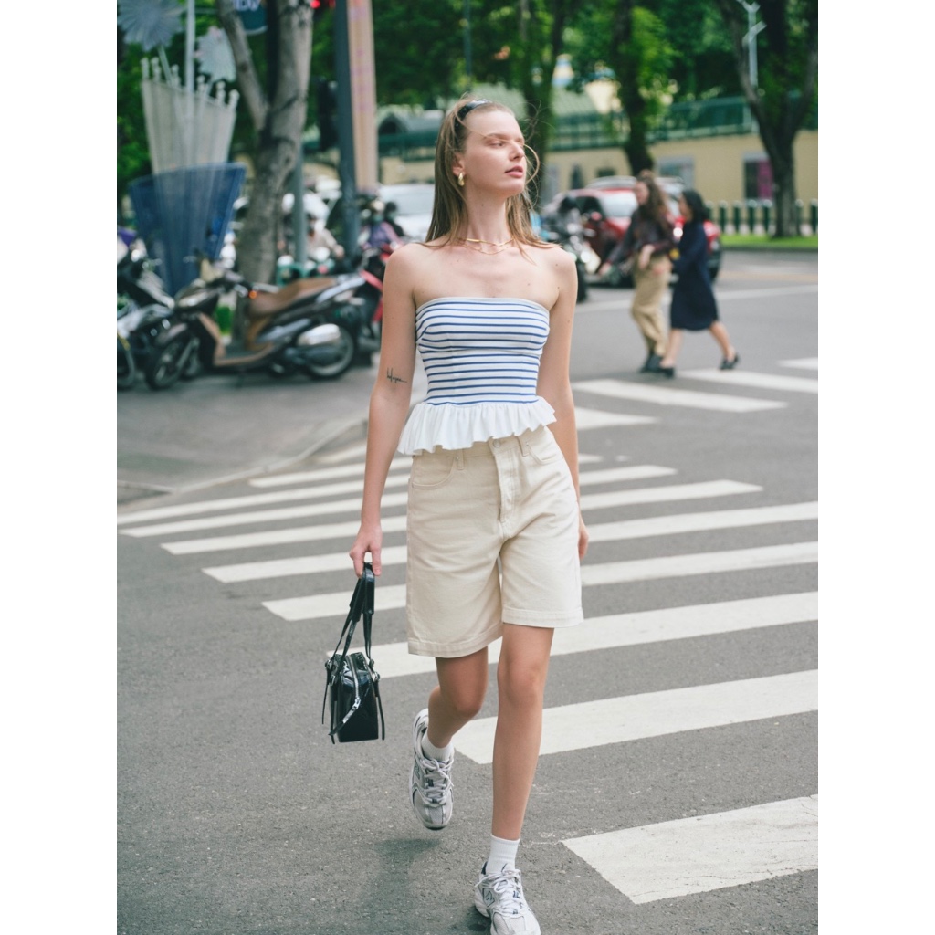 Áo Quây Ngực The Tube Top - Premium Stripe Cotton - Women