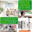 Tấm chắn gió điều hòa H26 lọc không khí với 8 mảnh than hoạt tính xoay 270 độ, chắn gió máy lạnh ABS cao cấp