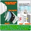 Tấm chắn gió điều hòa H26 lọc không khí với 8 mảnh than hoạt tính xoay 270 độ, chắn gió máy lạnh ABS cao cấp