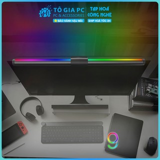 Đèn treo màn hình máy tính PC RGBIC Pro bảo vệ mắt chống ánh sáng xanh, đèn chống cận LED RGB hắt tường