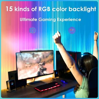Đèn treo màn hình máy tính PC RGBIC Pro bảo vệ mắt chống ánh sáng xanh, đèn chống cận LED RGB hắt tường