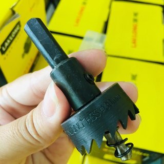 Mũi khoét tạo lỗ tròn nhôm, thạch cao, gỗ, nhựa LANLONG, mũi khoét răng thưa, mũi khoét gió HSS