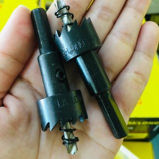 Mũi khoét tạo lỗ tròn nhôm, thạch cao, gỗ, nhựa LANLONG, mũi khoét răng thưa, mũi khoét gió HSS