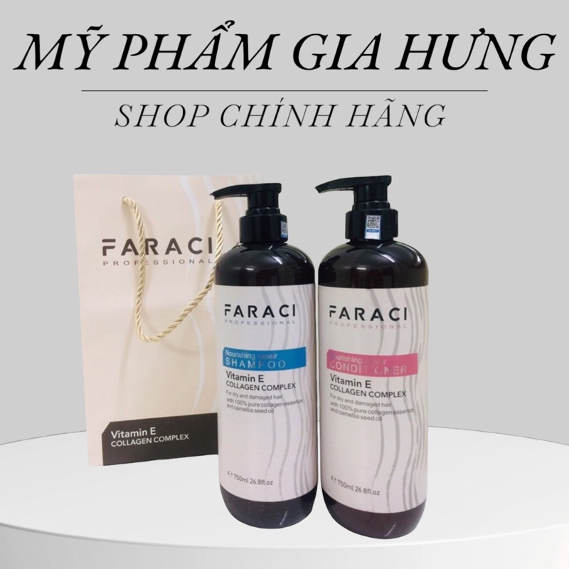 Dầu Gội Faraci Chính Hãng, Dầu Cặp Faraci 750ml Phục Hồi Tóc Mềm Mượt ...