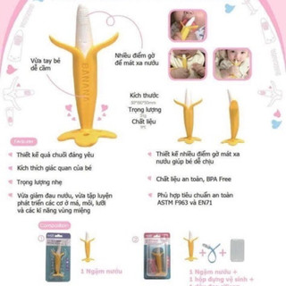 Gặm Nướu An Toàn Cho Bé Từ 3 Tháng - 18 Tháng babyhome