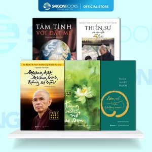 Box Sách 5 Quyển Thiền Sư Thích Nhất Hạnh (Có Hộp) - Saigonbooks