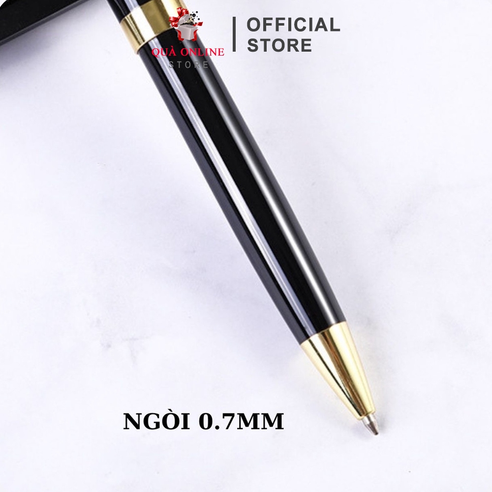 Bút ký cao cấp [khắc tên theo yêu cầu] SGIFT68 Xoay mở ngòi Quà sinh nhật, thầy cô, tốt nghiệp
