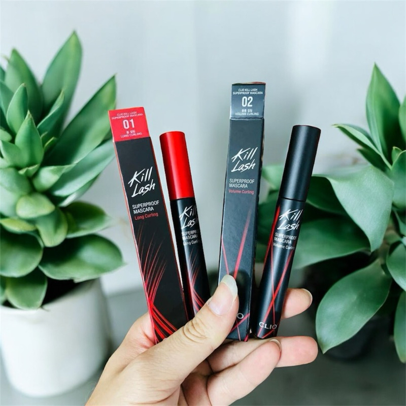 Chuốt mi CLIO Kill Lash Superproof Mascara làm cong mi chống trôi, chống nước và mồ hôi dầu (HÀNG CHÍNH HÃNG)