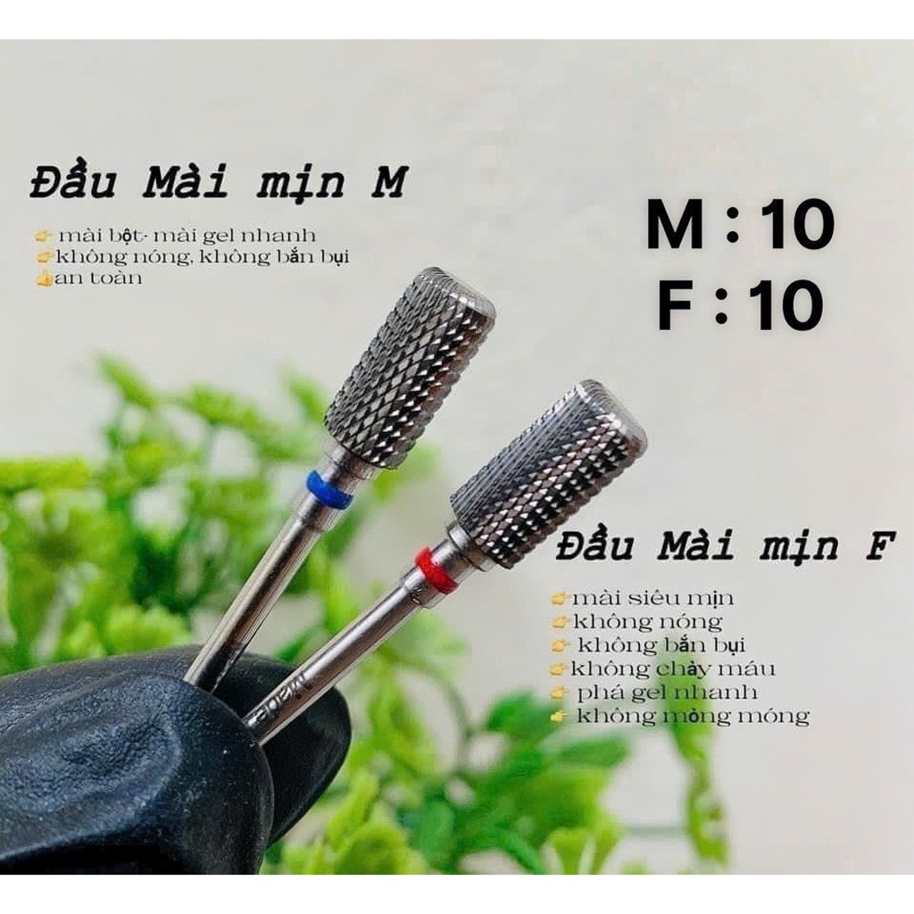 [MUA 1 TẶNG 1] Đầu Mài Chuyên Dụng Làm Nail 5in1 Mỹ Titanium Chính Hãng