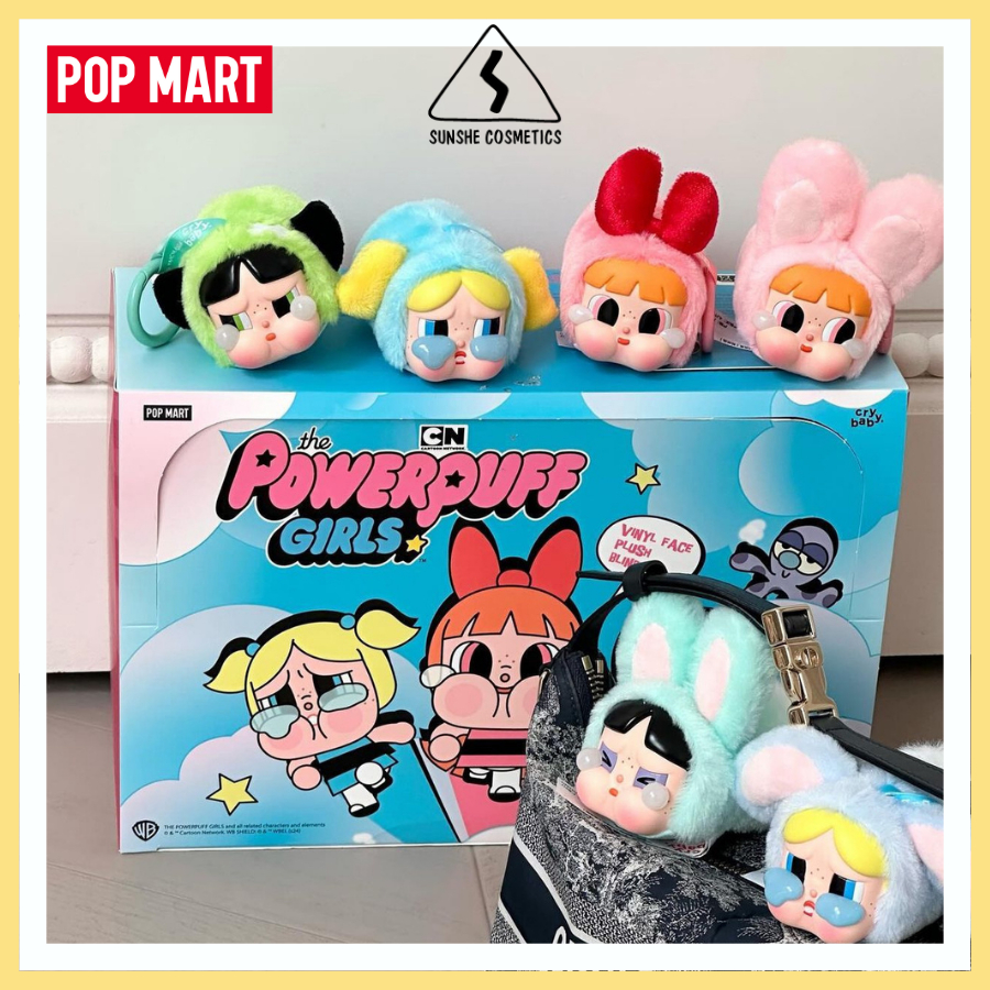 [CHÍNH HÃNG] Móc Khóa Labubu Popmart Cry Baby Power Puff Girls | Shopee ...