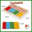 Bộ que tính học toán Montessori bằng gỗ (Wooden Mathematical Intelligence Stick)