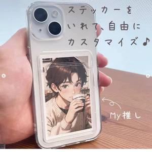 Ốp silicon iphone trong suốt có ngăn đựng thẻ