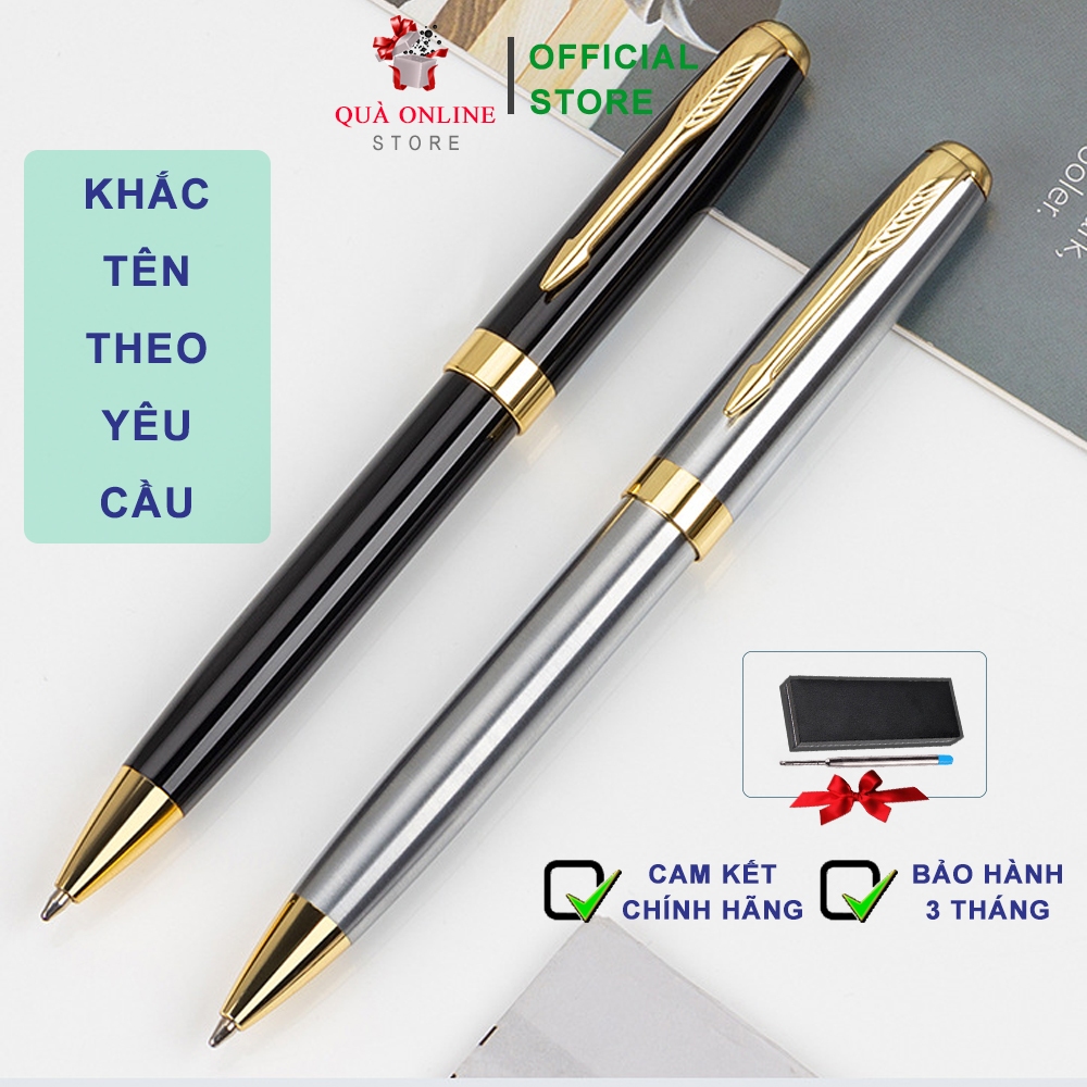 Bút ký cao cấp [khắc tên theo yêu cầu] SGIFT68 Xoay mở ngòi Quà sinh nhật, thầy cô, tốt nghiệp