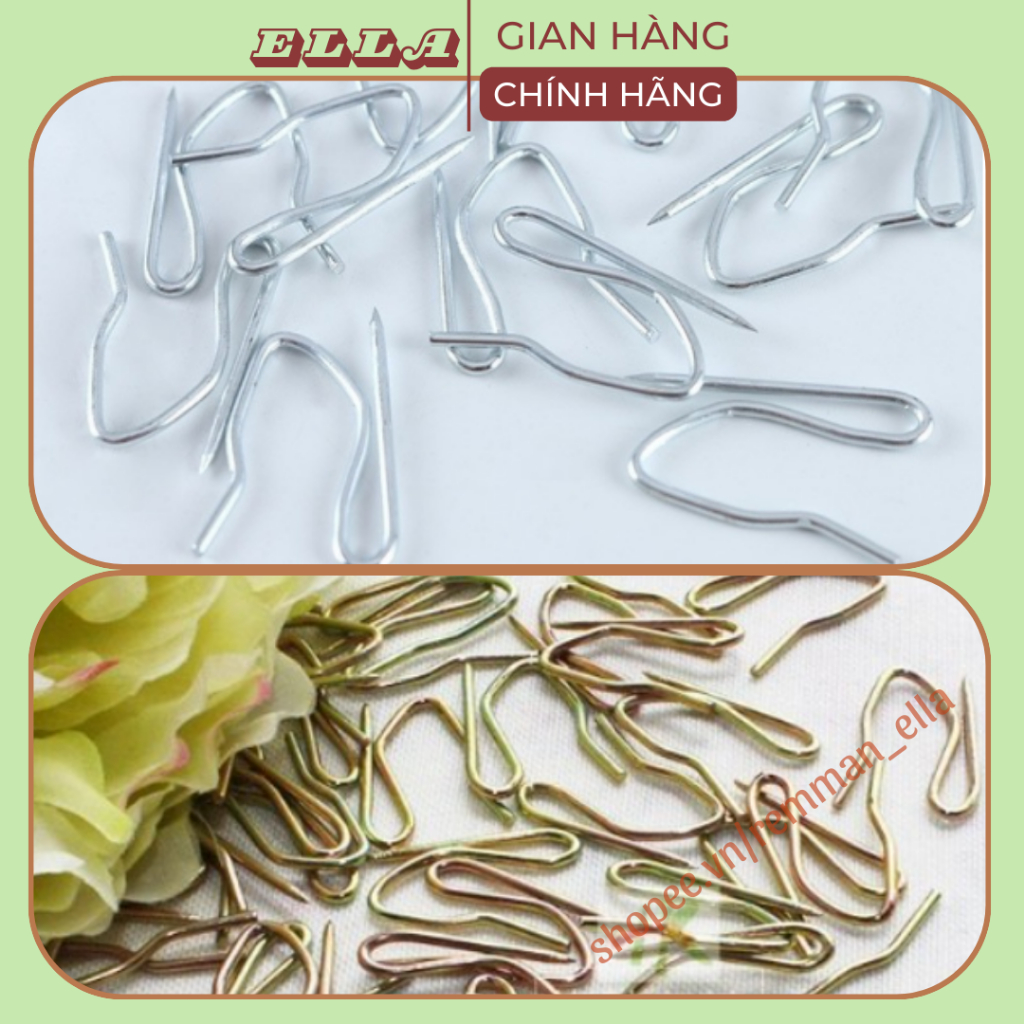 10 Móc Sắt Chữ S ELLA Treo Đồ -Treo Rèm Vải May Ly Hay May Định Hình ...