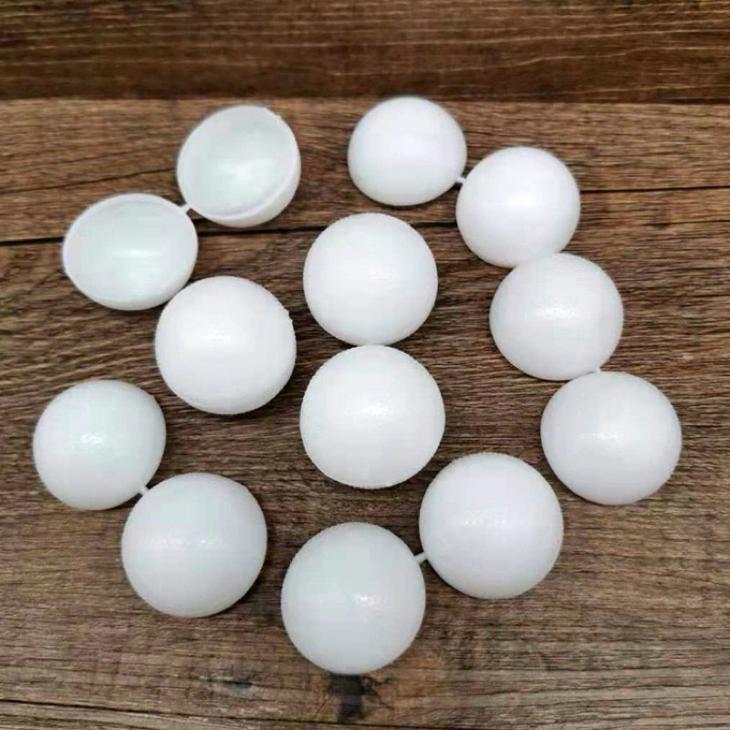 Vỏ Viên Hoàn số lượng 1000 quả màu trắng , vàng cam mở đôi đường kính 2,6cm, và 2,9cm