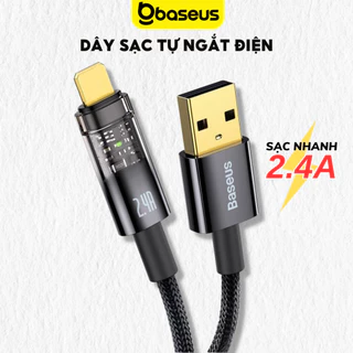 ????CHÍNH HÃNG BASEUS???? Cáp sạc nhanh 20W PD20W tự ngắt điện khi sạc đầy pin dây dù cao cấp cho xs 14 13 12 11 pro max