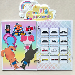 Đồ chơi bóc dán cảnh sát trưởng Labrador mẫu 2 - Búp bê giấy Pighandmade