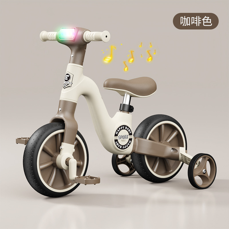 Xe đạp ba bánh chòi chân thăng bằng 188 BABY cho trẻ em đa năng 3in1 có đèn nhạc cao cấp