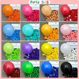 Set 100 Bóng Bay Caosu 5 inch Nhỏ Trang Trí Sinh Nhật, Sự Kiện (nhỏ đường kính 15cm)