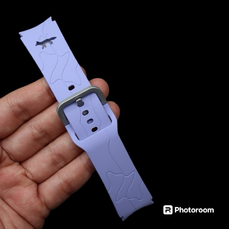 Dây cao su ZIN Galaxy Watch . phiên bản Maison con cáo tím