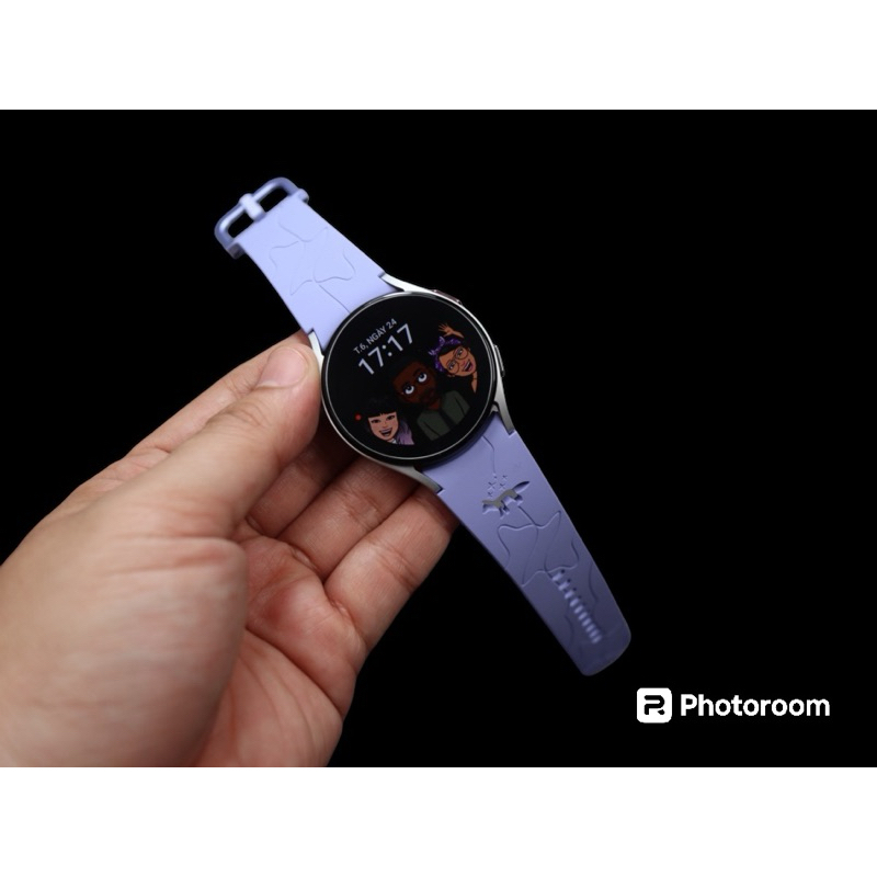 Dây cao su ZIN Galaxy Watch . phiên bản Maison con cáo tím