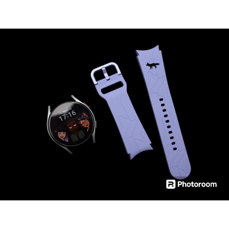 Dây cao su ZIN Galaxy Watch . phiên bản Maison con cáo tím