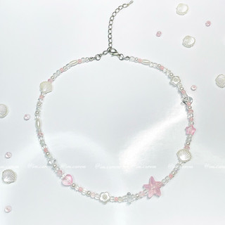Vòng Cổ Xỏ Hạt 𝐎𝐜𝐞𝐚𝐧 𝐆𝐥𝐨𝐰 - Dây Chuyền Sao Biển - Phụ Kiện Đi Biển Handmade by Carem 🫧•. ݁𓇼