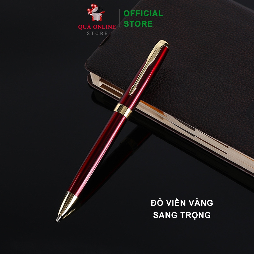 Bút ký tên cao cấp SGIFT68 Xoay mở ngòi khắc tên theo yêu cầu, Quà tặng sinh nhật, sếp, thầy cô
