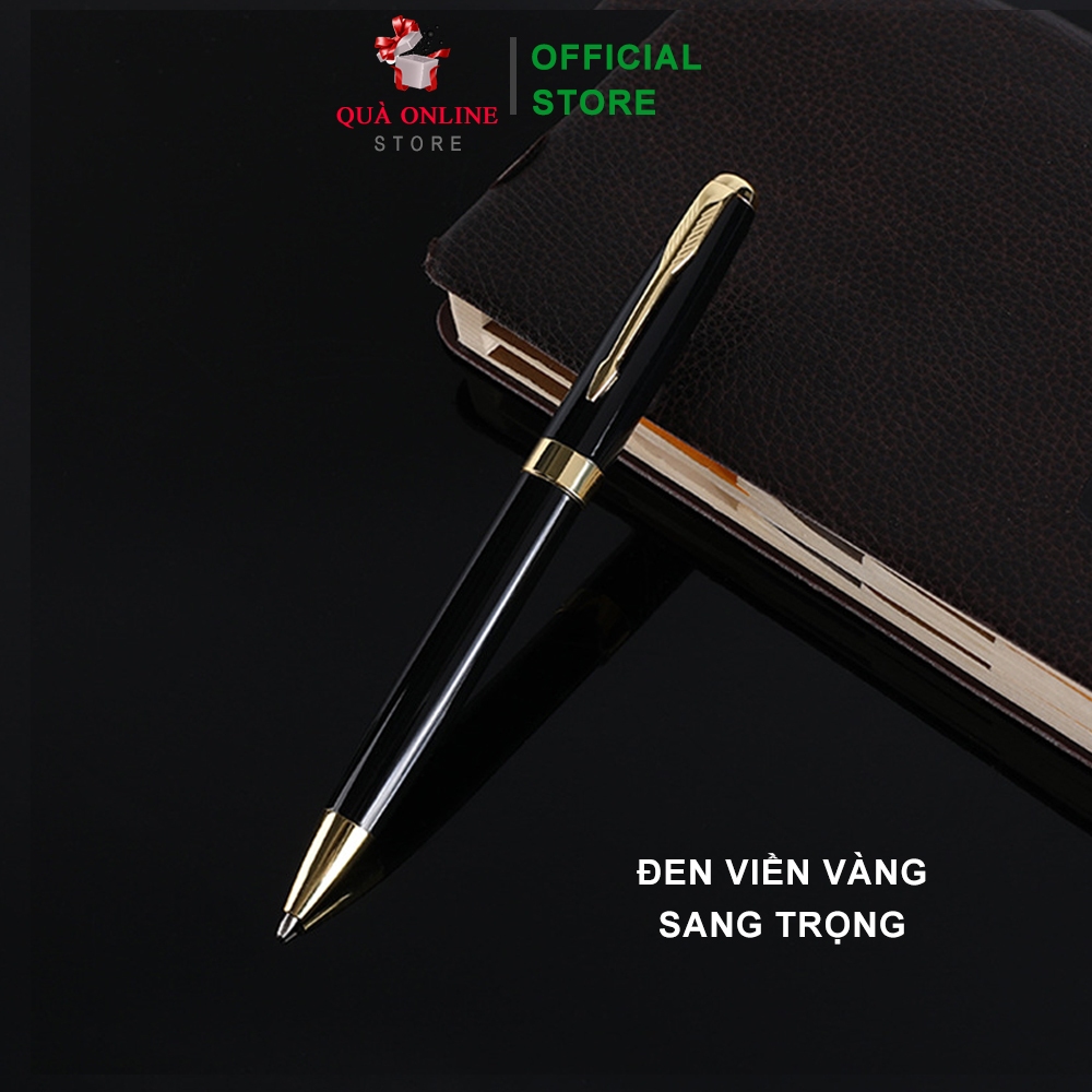Bút ký tên cao cấp SGIFT68 Xoay mở ngòi khắc tên theo yêu cầu, Quà tặng sinh nhật, sếp, thầy cô
