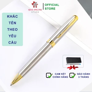 Bút ký tên cao cấp SGIFT68 Xoay mở ngòi khắc tên theo yêu cầu, Quà tặng sinh nhật, sếp, thầy cô